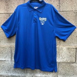 A4 Dodgers RBI  Shirt Blue Baseball Adult SZ 2XL